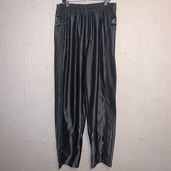 Vintage Minnesota Timberwolves NBA Basketball Adidas Team Snap Warmup Pants M - Picture 1 of 8